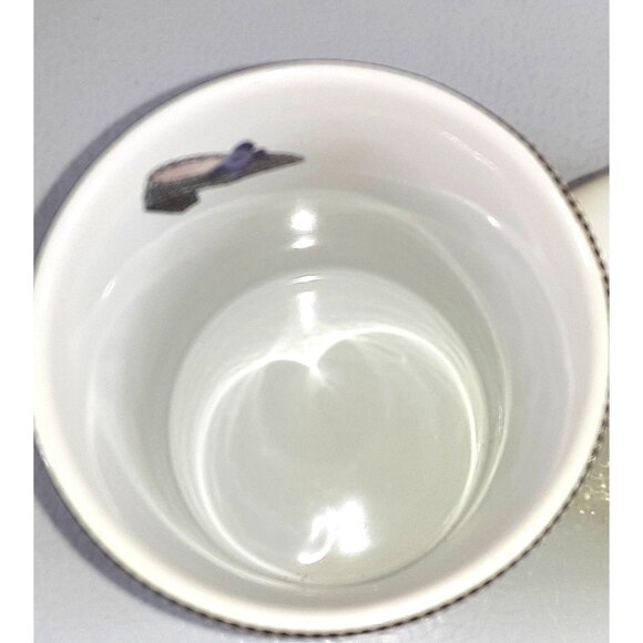 Pair "Dress Up" Paula Joerling Ceramic Mugs Lang Company Red Coffee/Tea Mug EUC - Picture 4 of 6